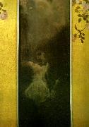 Gustav Klimt karlek oil
